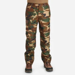 PANTALON CHASSE CHAUD IMPERMEABLE CAMO 100 -ProSportif Boutique pantalon chasse chaud impermeable camo 100 2