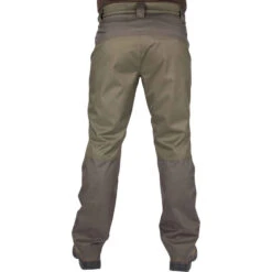 PANTALON CHASSE IMPERMÉABLE VERT 500 -ProSportif Boutique pantalon chasse impermeable 500 vert 3
