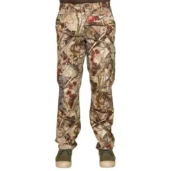 PANTALON CHASSE 100 RESPIRANT SILENCIEUX COTON CAMOUFLAGE FORET -ProSportif Boutique pantalon chasse respirant 100 camouflage foret 1