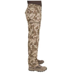 Pantalon Regular Homme - Steppe 300 Island Beige -ProSportif Boutique pantalon chasse steppe 300 woodland vert 4