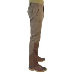Pantalon Chasse Résistant Homme - Steppe 320 Vert Et Marron -ProSportif Boutique pantalon chasse steppe 320 5