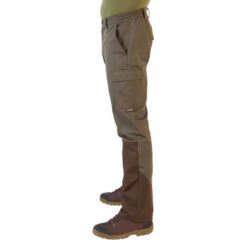 Pantalon Chasse Résistant Homme - Steppe 320 Vert Et Marron -ProSportif Boutique pantalon chasse steppe 320 6
