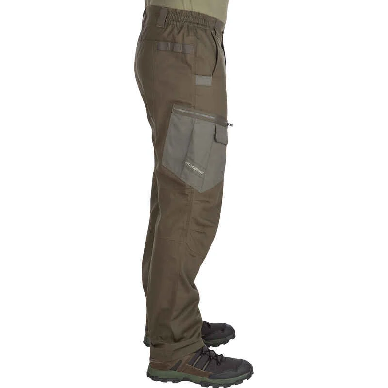 Pantalon Chasse Résistant Homme - Steppe 540 Vert 7 Pantalon Chasse Résistant Homme - Steppe 540 Vert – Image 5
