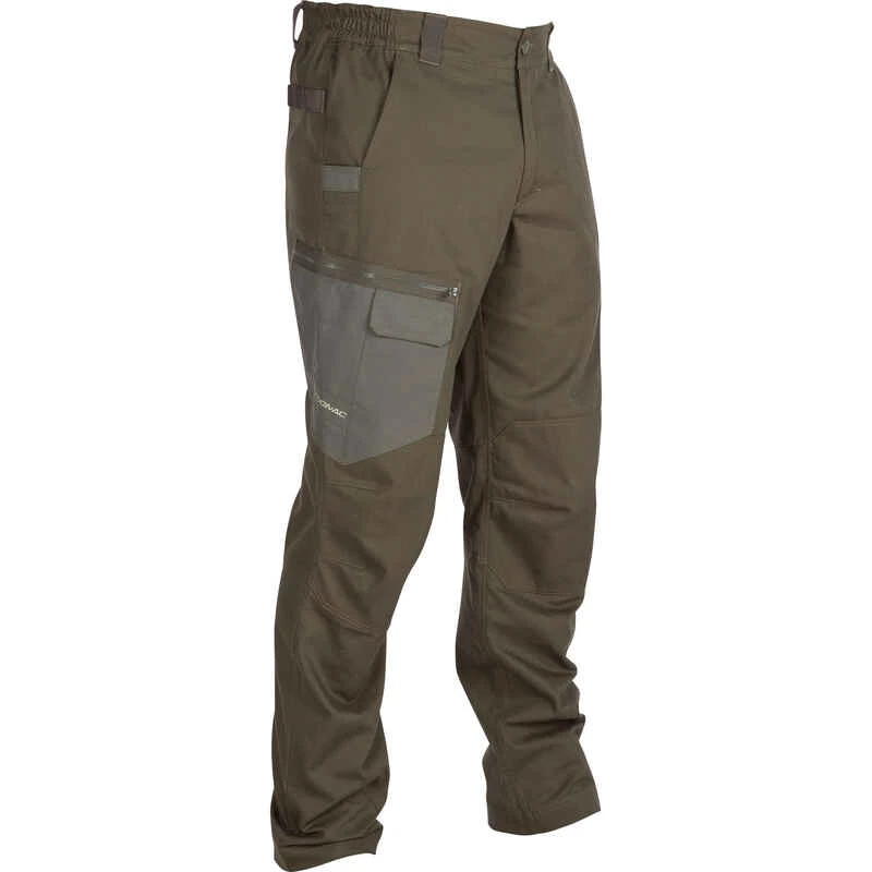 Pantalon Chasse Résistant Homme - Steppe 540 Vert 3 Pantalon Chasse Résistant Homme - Steppe 540 Vert