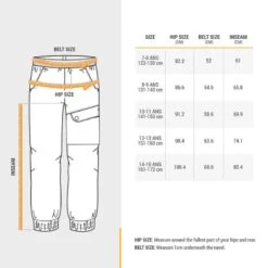 Quechua PANTALON CHAUD DÉPERLANT DE RANDONNÉE - SH100 X-WARM - ENFANT 7 - 15 ANS -ProSportif Boutique pantalon chaud deperlant de randonnee sh100 x warm enfant 7 15 ans 3