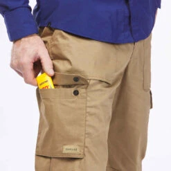 Pantalon De Désert Trekking Anti-UV éco-conçu DESERT 900 Marron Homme -ProSportif Boutique pantalon de desert trekking anti uv eco concu desert 900 marron homme 7