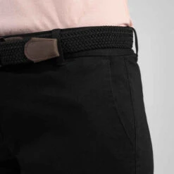 Pantalon De Golf Femme MW500 Noir -ProSportif Boutique pantalon de golf femme bleu marine 6