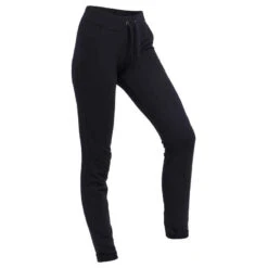Pantalon Jogging Slim Fitness Femme - 500 Noir -ProSportif Boutique pantalon de jogging slim 500 femme gris 4