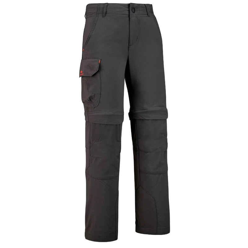 Quechua Pantalon De Randonnée Modulable Enfant MH500 Noir 7-15 Ans 3 Quechua Pantalon De Randonnée Modulable Enfant MH500 Noir 7-15 Ans