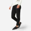 Pantalon Jogging Fitness Femme Coton Majoritaire Coupe Droite - 100 Noir 1 Pantalon Jogging Fitness Femme Coton Majoritaire Coupe Droite - 100 Noir -ProSportif Boutique pantalon jogging leger fitness coupe carotte noir