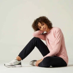 Pantalon Jogging Fitness Femme Coton Coupe Droite Sans Poche - 120 Noir 11 Pantalon Jogging Fitness Femme Coton Coupe Droite Sans Poche - 120 Noir -ProSportif Boutique pantalon jogging leger fitness coupe droite noir 1