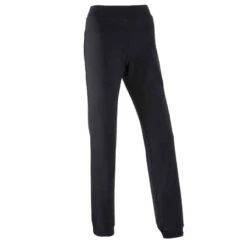 Pantalon Jogging Fitness Femme Coton Coupe Droite Sans Poche - 120 Noir 17 Pantalon Jogging Fitness Femme Coton Coupe Droite Sans Poche - 120 Noir -ProSportif Boutique pantalon jogging leger fitness coupe droite noir 7