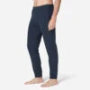 Pantalon Jogging Chaud Fitness Homme - 100 Bleu Noir -ProSportif Boutique pantalon jogging molleton fitness bleu fonce
