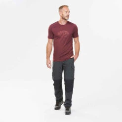 Pantalon Modulable 2 En 1 Et Résistant De Trek Montagne - MT100 Homme -ProSportif Boutique pantalon modulable 2 en 1 et resistant de trek montagne mt100 homme 9