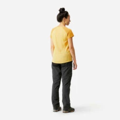 Pantalon Modulable 2 En 1 De Trek Montagne - MT100 Gris Femme 14 Pantalon Modulable 2 En 1 De Trek Montagne - MT100 Gris Femme -ProSportif Boutique pantalon modulable de trek en montagne trek 100 gris femme 5