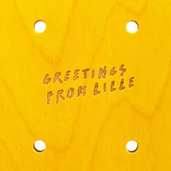 PLANCHE DE SKATE EN ERABLE DK120 GREETINGS TAILLE 8" COULEUR JAUNE. 18 PLANCHE DE SKATE EN ERABLE DK120 GREETINGS TAILLE 8" COULEUR JAUNE. -ProSportif Boutique planche de skate en erable dk120 greetings taille 8quote couleur jaune 7