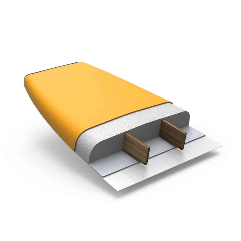 SURF MOUSSE 100 6'8" - Livré Avec Un Leash Et 3 Ailerons 6 SURF MOUSSE 100 6'8" - Livré Avec Un Leash Et 3 Ailerons – Image 4