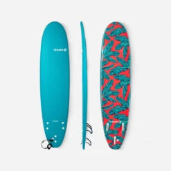 SURF MOUSSE 500 7'8" - Livré Avec 1 Leash Et 3 Ailerons