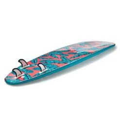 SURF MOUSSE 500 7'8" - Livré Avec 1 Leash Et 3 Ailerons -ProSportif Boutique planche de surf en mousse 7 8 500 livree avec 1 leash et 3 ailerons 3