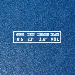 SURF MOUSSE 500 8'6" - Livré Avec 1 Leash Et 3 Ailerons -ProSportif Boutique planche de surf en mousse 8 6quote 500 livree avec 1 leash et 3 ailerons 5