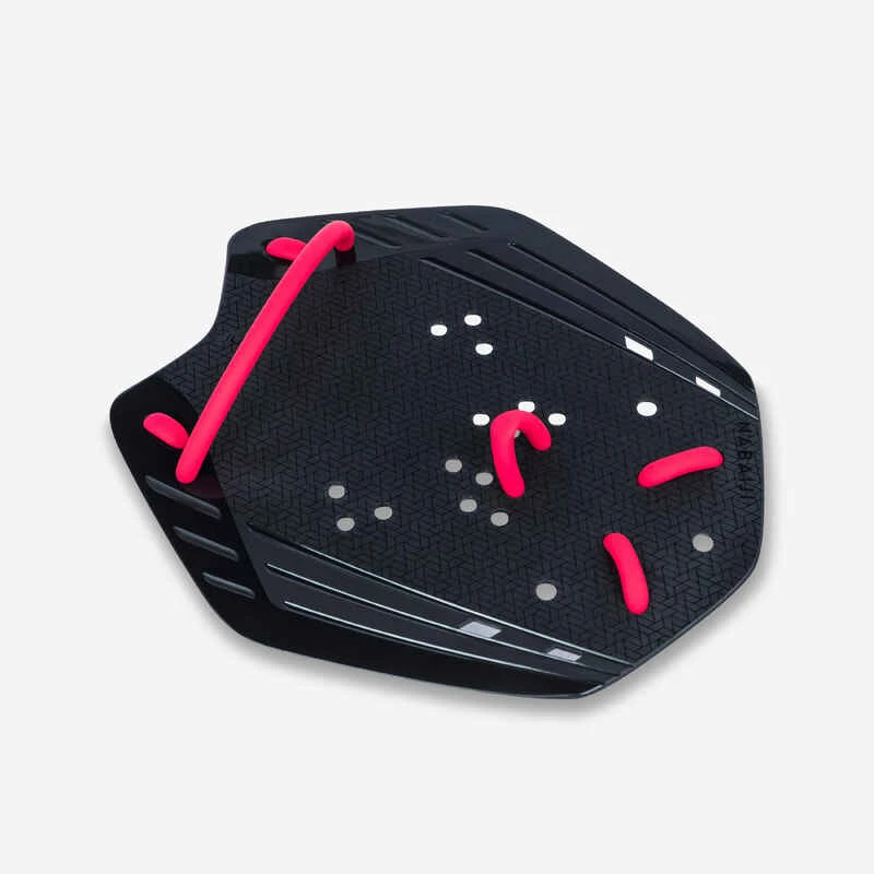 PLAQUETTES DE NATATION 900 XL NOIR ROUGE 6 PLAQUETTES DE NATATION 900 XL NOIR ROUGE – Image 4