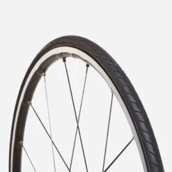 BTWIN PNEU ROUTE TRIBAN PROTECT LIGHT 700x25 + TRINGLES SOUPLES / ETRTO 25-622