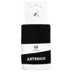 POIGNET TENNIS ARTENGO TP 100 XL NOIR BLANC -ProSportif Boutique poignet tennis artengo tp 100 xl noir blanc 4