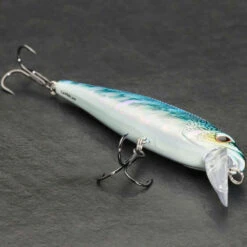 POISSON NAGEUR JERKBAIT MINNOW WXM MNW 100 SP DOS BLEU -ProSportif Boutique poisson nageur jerkbait minnow wxm mnw 100 sp dos bleu 2