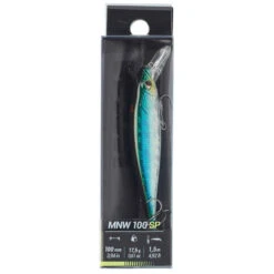 POISSON NAGEUR JERKBAIT MINNOW WXM MNW 100 SP DOS BLEU -ProSportif Boutique poisson nageur jerkbait minnow wxm mnw 100 sp dos bleu 3