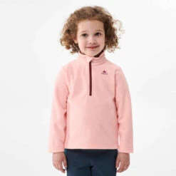 Quechua Polaire De Randonnée - MH100 Rose - Enfant 2-6 Ans 9 Quechua Polaire De Randonnée - MH100 Rose - Enfant 2-6 Ans -ProSportif Boutique polaire de randonnee mh100 turquoise enfant 2 6 ans 1