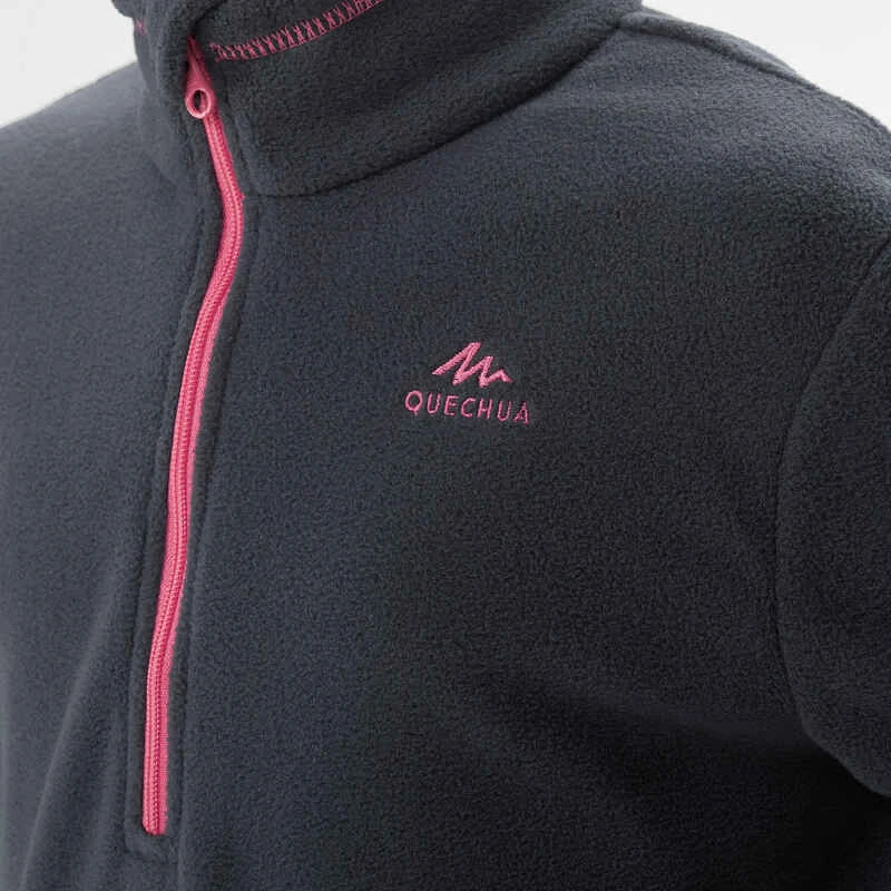 Quechua Polaire De Randonnée - MH100 Grise Foncée - Enfant 7-15 Ans 8 Quechua Polaire De Randonnée - MH100 Grise Foncée - Enfant 7-15 Ans – Image 6