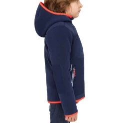 Tribord Veste Polaire Chaude Réversible Enfant Sailing 500 Navy Rose -ProSportif Boutique polaire reversible enfant 500 reversible bleu fluo 2
