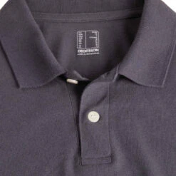 Polo De Golf Manches Courtes Homme MW100 Gris 10 Polo De Golf Manches Courtes Homme MW100 Gris -ProSportif Boutique polo de golf homme manches courtes 100 temps tempere bleu ciel 2