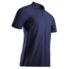 Polo De Golf Manches Courtes Homme WW500 Bleu Marine 2 Polo De Golf Manches Courtes Homme WW500 Bleu Marine -ProSportif Boutique polo de golf pour homme light bleu