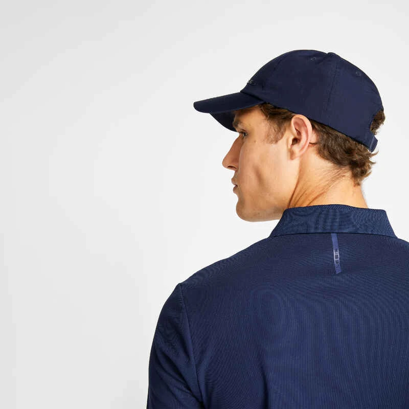 Polo De Golf Manches Courtes Homme WW500 Bleu Marine 7 Polo De Golf Manches Courtes Homme WW500 Bleu Marine – Image 5