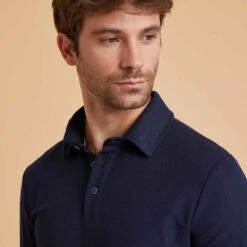 Polo équitation Homme Blue -ProSportif Boutique polo equitation homme blue 3