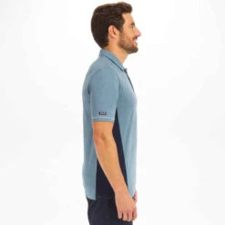 Tribord Polo Manche Courte De Voile Homme SAILING 100 Gris Chine -ProSportif Boutique polo manche courte de voile homme sailing 100 gris 2