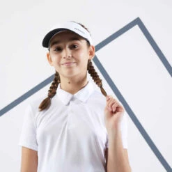 Artengo Polo De Tennis Enfant - TPO100 Blanc -ProSportif Boutique polo tennis enfant blanc 4
