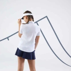 Artengo Polo De Tennis Enfant - TPO100 Blanc -ProSportif Boutique polo tennis enfant blanc 6