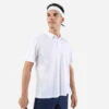 Artengo Polo De Tennis Manches Courtes Homme - Essential Blanc 1 Artengo Polo De Tennis Manches Courtes Homme - Essential Blanc -ProSportif Boutique polo tennis homme dry 100 blanc