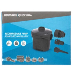 Quechua POMPE ÉLECTRIQUE RECHARGEABLE POUR LE CAMPING