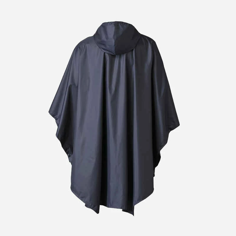 Poncho Pluie De Randonnée - FORCLAZ MT 100 BLEU 30L 4 Poncho Pluie De Randonnée - FORCLAZ MT 100 BLEU 30L – Image 2
