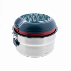 Quechua Popote Camp Du Randonneur MH500 Inox + Revêtement Anti-adhésif 4 Personnes 3,5L -ProSportif Boutique popote camp du randonneur mh500 inox revetement anti adhesif 4 personnes 35l 19