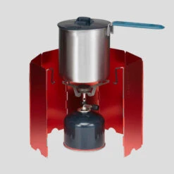 Popote Inox De Trekking - 2 Personnes - MT500 -ProSportif Boutique popote de trekking trek 500 inox 2 personnes 16 litres 16