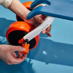 BTWIN PORTEUR EVOLUTIF DRAISIENNE 2EN1 - BLANC/ORANGE -ProSportif Boutique porteur evolutif draisienne 2en1 blancslashorange 10