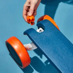 BTWIN PORTEUR EVOLUTIF DRAISIENNE 2EN1 - BLANC/ORANGE -ProSportif Boutique porteur evolutif draisienne 2en1 blancslashorange 7