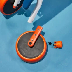 BTWIN PORTEUR EVOLUTIF DRAISIENNE 2EN1 - BLANC/ORANGE -ProSportif Boutique porteur evolutif draisienne 2en1 blancslashorange 9