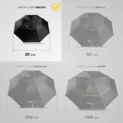 PARAPLUIE PROFILTER MICRO NOIR -ProSportif Boutique profilter micro noir 4