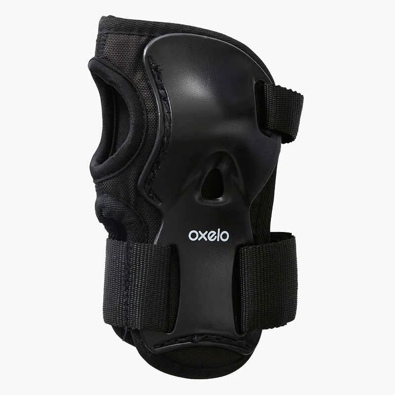 Set 3x2 Protections Roller Trottinette Skate Enfant PLAY Noir 6 Set 3x2 Protections Roller Trottinette Skate Enfant PLAY Noir â Image 4