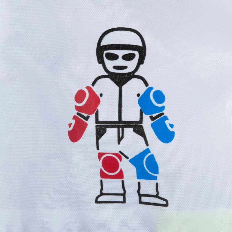 Set 3x2 Protections Roller Trottinette Skate Enfant PLAY Noir 12 Set 3x2 Protections Roller Trottinette Skate Enfant PLAY Noir â Image 10